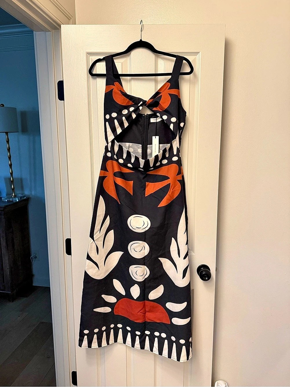 Commense Abstract Print Mini Dress NWT L